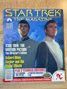Star Trek The Magazine Kirk Spock Vol 2 Issue 8 Dec 2001 Collectors 2 of 2 Cover - Picture 1 of 22
