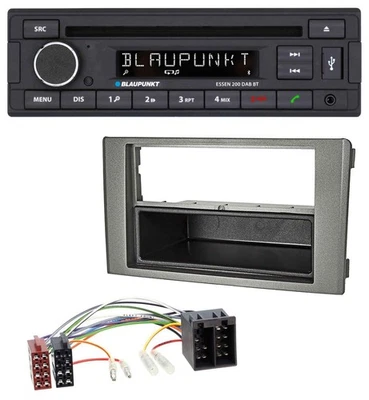Blaupunkt USB MP3 Bluetooth DAB CD Autoradio für Iveco Daily (06-14) dunkelgrau - Bild 1 von 4