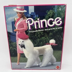 Vintage Unopened Prince Poodle Barbie Doll Dog Cares For & Loves Mattel - Picture 1 of 20