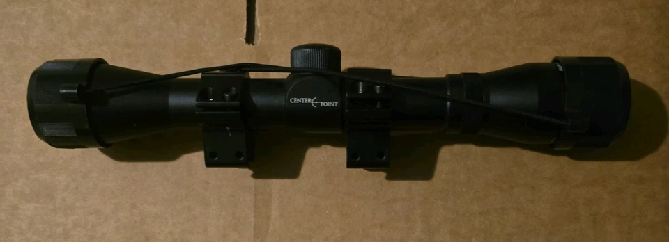Mira para rifle Center Point 4 x 32 S121001 aumento fijo objetivo/uso de caza Foto 1 de 2