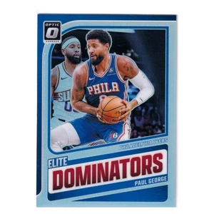 2024-25 Panini Optic - Paul George Elite Dominators Holo Prizm #11 - Picture 1 of 3