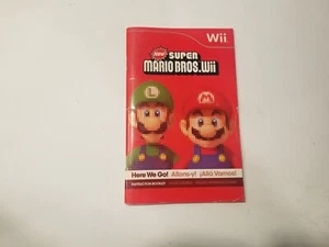 Solo manual - Super Mario Bros.wii (Nintendo WII) - Imagen 1 de 1