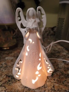 Ceramic Angel Light or Night Light, Gift, Memorial, Angel Collection, NWOB - Picture 1 of 4