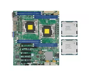 Placa madre Supermicro X10DRLl-i LGA2011-3 Intel Xeon E5-2697v4 36c/72t 2,3 GHz - Imagen 1 de 4
