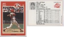 1989 Kahn's Cincinnati Reds Jeff Reed #34
