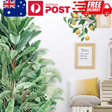 2023 Trendy Removable Wall Stickers Botanical Leaves  Vinyl Decals AU