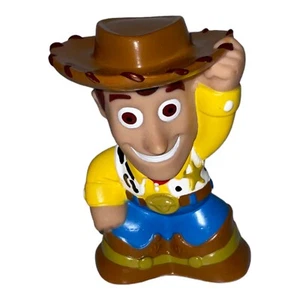 Disney Pixar Toy Story Woody Bath Toy Squeeze Play Toys Figure 4 1/2 pollici " - Foto 1 di 7
