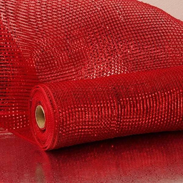 Deco Malla 6" 10" 21" Carrete 10 yardas Rollo Cinta Rayas Sólidas Decoración Floral Foto 1 de 1