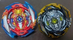 Beyblade Burst Infinite Achilles .Dm' 1B .7.Lp 1D Set TAKARA TOMY No BOX USED - Picture 1 of 2