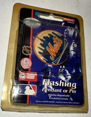 Vintage MLB New York  Mets Pendant or Pin Vintage NEW Siskiyou - Image 1 of 2