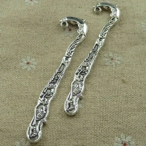 Free Ship 26 pcs tibetan silver dolphin bookmarks 82x19mm L-2744 - Imagen 1 de 4