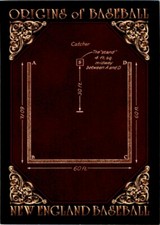 1994 ORIGINS OF BASEBALL - #10 NEW ENGLAND BASEBALL