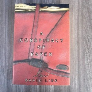 A Conspiracy of Paper David Liss SIGNED 1. Auflage handsigniert - Bild 1 von 13