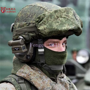 Replica Russian 6b47 EMR Tactical Helmet W/ Helmet Hat Cover +Goggle Cover US - Picture 1 of 11