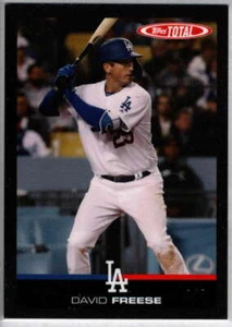 David Freese 2019 Topps Total Black #28 /5 Dodgers - Picture 1 of 1