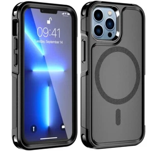 MagSafe Case For iPhone 13 Shockproof Heavy Duty Rugged Magnetic Cover Case - Picture 1 of 8