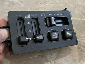 1996 97 98  96 97 98 Jeep Grand Cherokee Rear Wiper Defroster Switch 758143  c85 - Picture 1 of 8