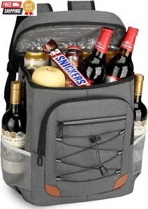 Backpack Cooler Insulated Leak Proof for Men Wowen 36 Cans Soft Cooler Backpack - Picture 1 of 9