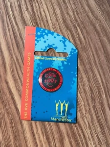 2002 Commonwealth Games Manchester Official Crew Pin Badge (New With Tags) - Picture 1 of 1