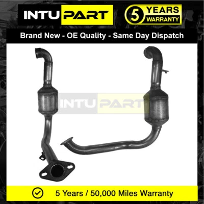 Fits Ford Focus C-Max Volvo C30 V50 Inutpart Catalytic Converter Euro 4 1250822 - Image 1 of 4