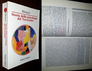 Storia della psicologia del Novecento, L. Mecacci, Laterza 2002. - Foto 1 di 1