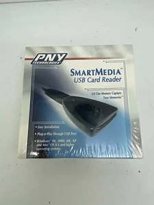 PNY Technologies USB Card Reader Smart Windows Mac Media Transfer - Picture 1 of 2