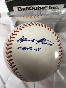 Indians Herb Score 55 ROY signed  baseball autographed auto