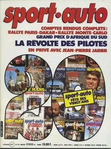 SPORT AUTO n°241 02/1982 MONTE CARLO DAKAR 20ans de SPORT AUTO + ENCART & POSTER - Imagen 1 de 1
