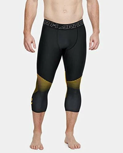 Under Armour Men's Project Rock Vanish Leggings S Black 1321411-001 - Image 1 of 1