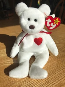 Valentino The Bear Ty Beanie Baby 1994, braune Nase, selten! - Bild 1 von 6