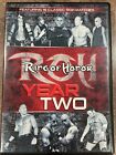 DVD ROH année deux bague d'honneur WWE AEW NXT TNA PWG ECW