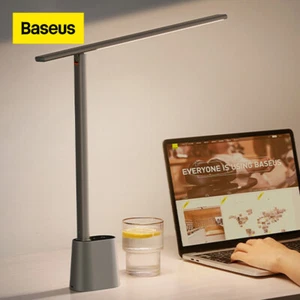 Baseus Portable LED Desk Lamp Auto-Dimming Light Foldable Rechargeable 2000mAh - Picture 1 of 16