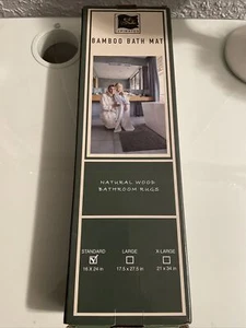 ZPirates Tappetino da Bagno in Bambù per Bagno - Accessori per Sauna Spa Vasca da Bagno... - Foto 1 di 6