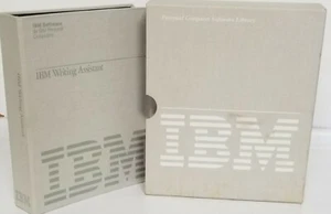 IBM Writing Assistant Program 1984 in Binder/Sleeve - Afbeelding 1 van 6