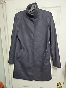 Theory NAVY SNAP Coat Overcoat Men Size S - Picture 1 of 7
