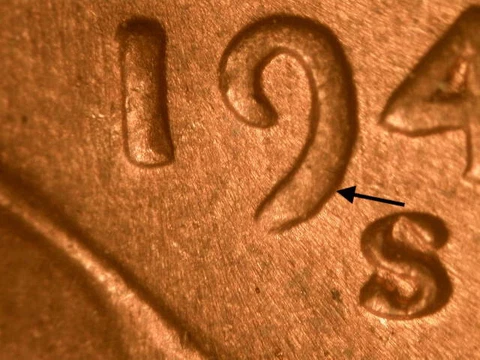 1945 S DDO-001 Doubled Die Obverse Gem BU Uncirculated Red Lincoln Cent Cover