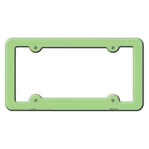 Cornice targa in metallo massiccio novità verde lime - Foto 1 di 1