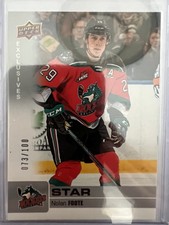 RARE: 2019-20 Upper Deck CHL Hockey - Nolan Foote #325 - EXCLUSIVES /100