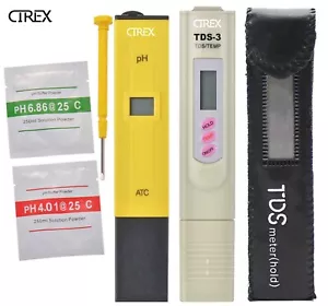 Digital PH Meter & TDS Meter Tester Kit for Aquarium Pool Water Quality Monitor - Foto 1 di 19