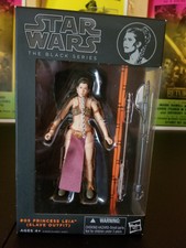 Black series star wars 6 inch Princess Leia Slave Outfit  Orange line #05.