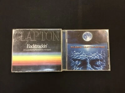 Eric Clapton 2 CD Lot: Backtrackin' (1984) + Pilgrim (1998) FREE SHIPPING - Image 1 of 4