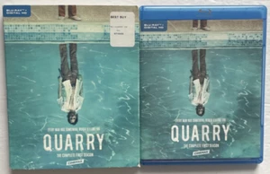 Quarry The Complete First Season 3-Disc Bluray Set Cinemax Series 2017 Slipcover - Imagen 1 de 9