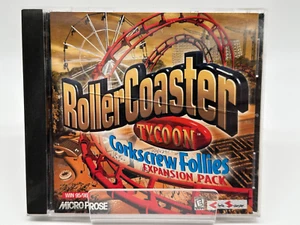 Roller Coaster Tycoon Corkscrew Follies PC Brand New Expansion For Original RCT - Picture 1 of 6