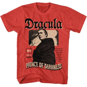Hammer Horror Dracula Prince Of Darkness Rises From His Coffin Men's T Shirt - Picture 1 of 3