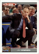 2004-05 Topps Total Philadelphia 76ers Basketball Card #403 Jim O'Brien CO