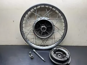 1969 Honda CB 350 CB350 Twin Front Wheel Drum Brake OEM - Picture 1 of 23