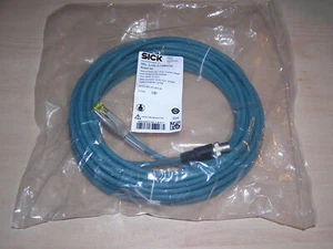 NEW - SICK SSL-2J08-G10MACE 6049730 / 6 049 730 X-coded M12 to RJ45 10m sealed - Imagen 1 de 4