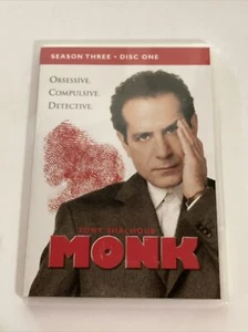 Monk Season 3 Disc 1 Replacement Case Empty - Picture 1 of 2