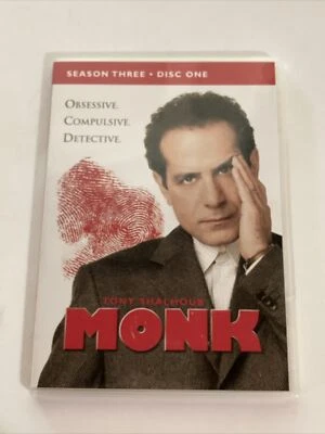 Monk Season 3 Disc 1 Replacement Case - Image 1 of 2