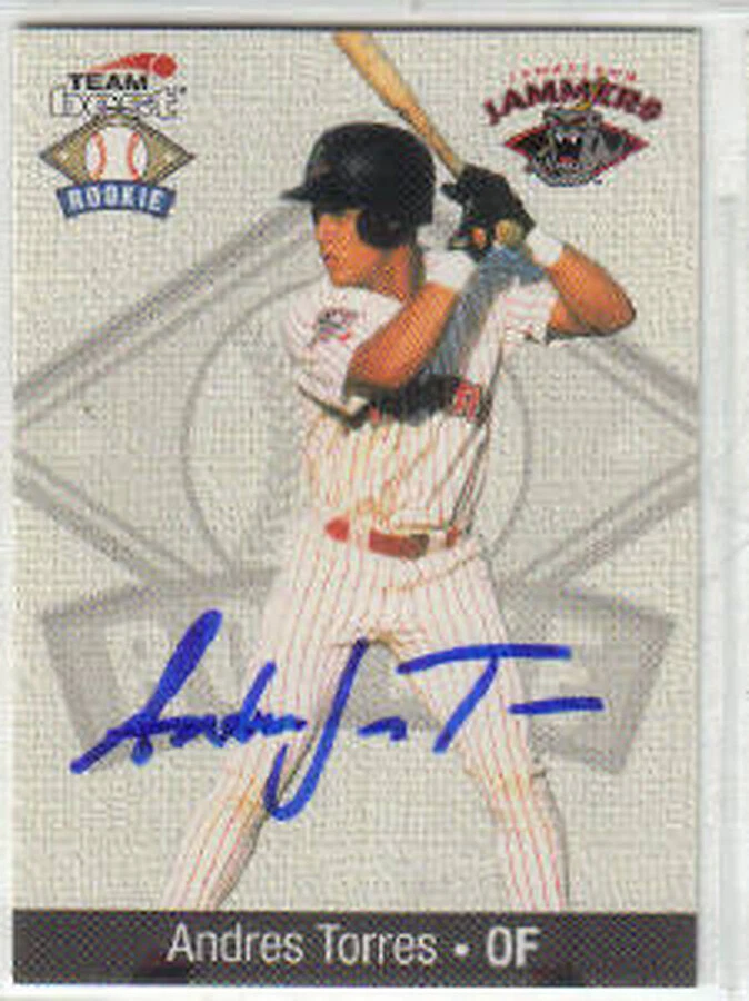 Andres Torres auto 1999 Team Best card bb #3158 - Image 1 of 1